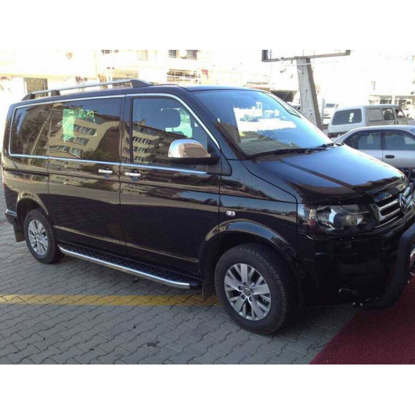 OMSA VW T5 Caravelle Krom Cam Çerçevesi 14 Parça Tek Sürgü Kısa Şase 2010 ve Sonrası