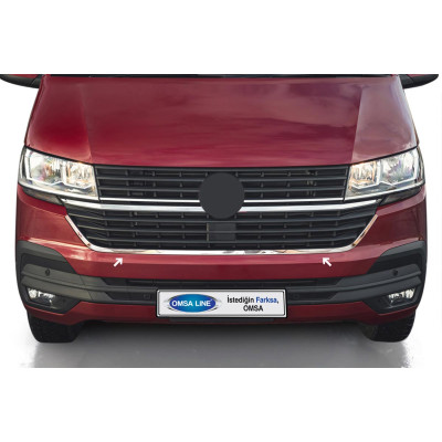 OMSA VW T6.1 Caravelle Krom U Formlu Ön Panjur 2020-2023 Arası