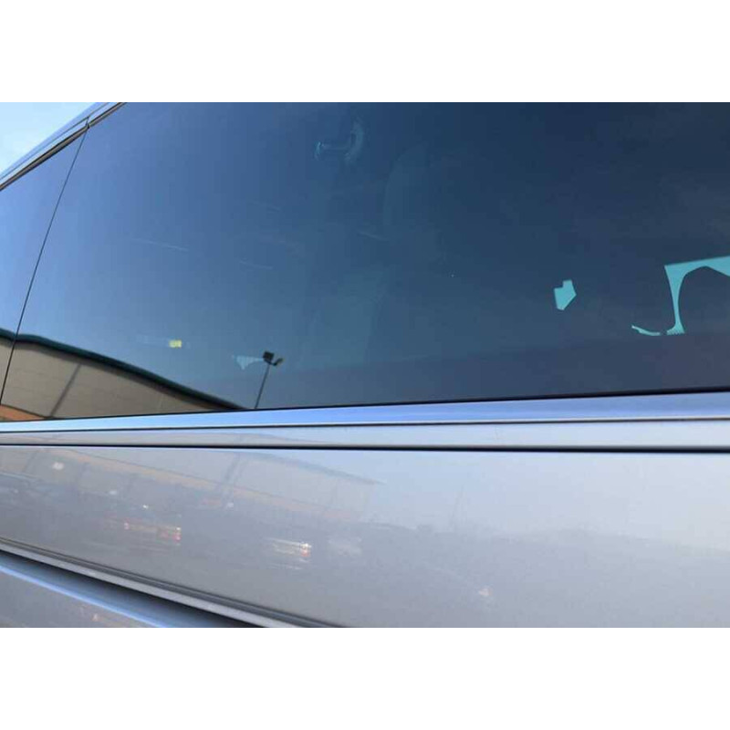 OMSA VW T6.1 Transporter Krom Cam Çerçevesi 14 Parça Çift Sürgülü (Uzun Şase) 2020-2023 Arası