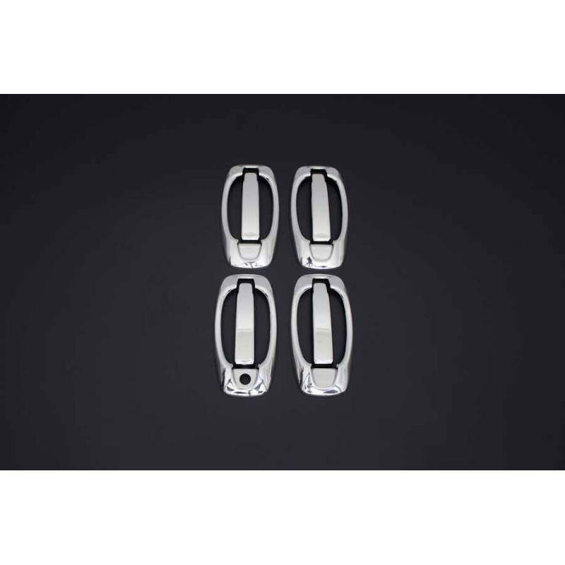 OMSA Opel Combo D Krom Kapı Kolu ve Çerçevesi 4 Kapı 8 Parça 2011-2018 Arası