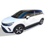 OMSA Opel Crossland X Blackline Yan Basamak Krom 2021 ve Sonrası