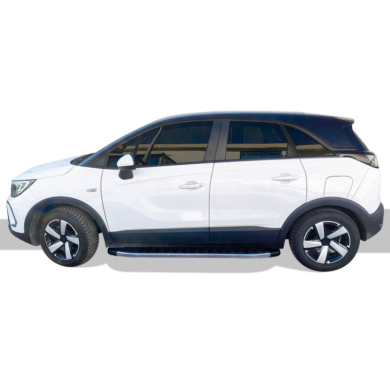 OMSA Opel Crossland X Blackline Yan Basamak Krom 2021 ve Sonrası