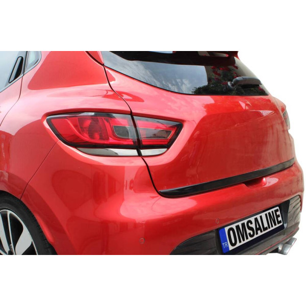 OMSA Renault Clio 4 Siyah Krom Stop Alt Çıtası 4 Parça 2012 ve Sonrası