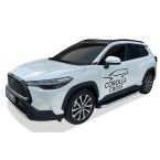 OMSA Toyota Corolla Cross Blackline Yan Basamak Alüminyum 2022 ve Sonrası