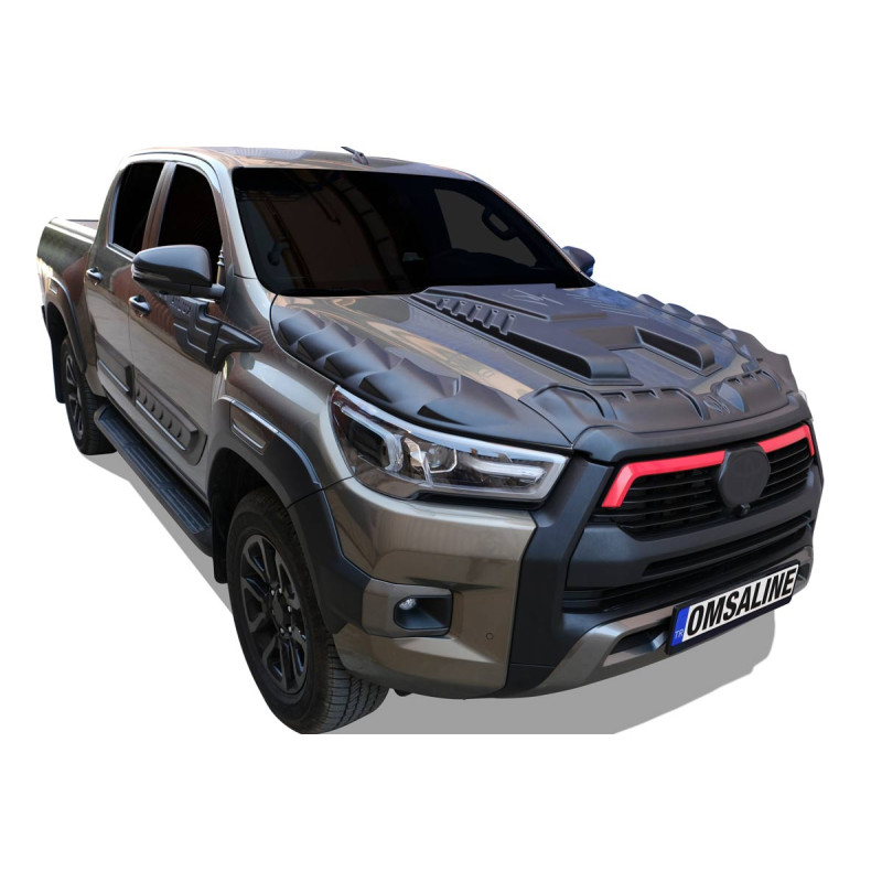 Toyota Hilux Dragon Ön Kaput Rüzgarlığı 3 Parça 2020-2026 Arası