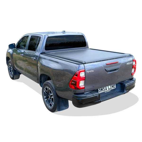 Toyota Hilux E-Omback Elektrikli Sürgülü Bagaj Kapama Siyah 2015-2026 Arası