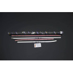 OMSA Toyota Hilux Krom Cam Alt Çıtası 2006-2015 Arası