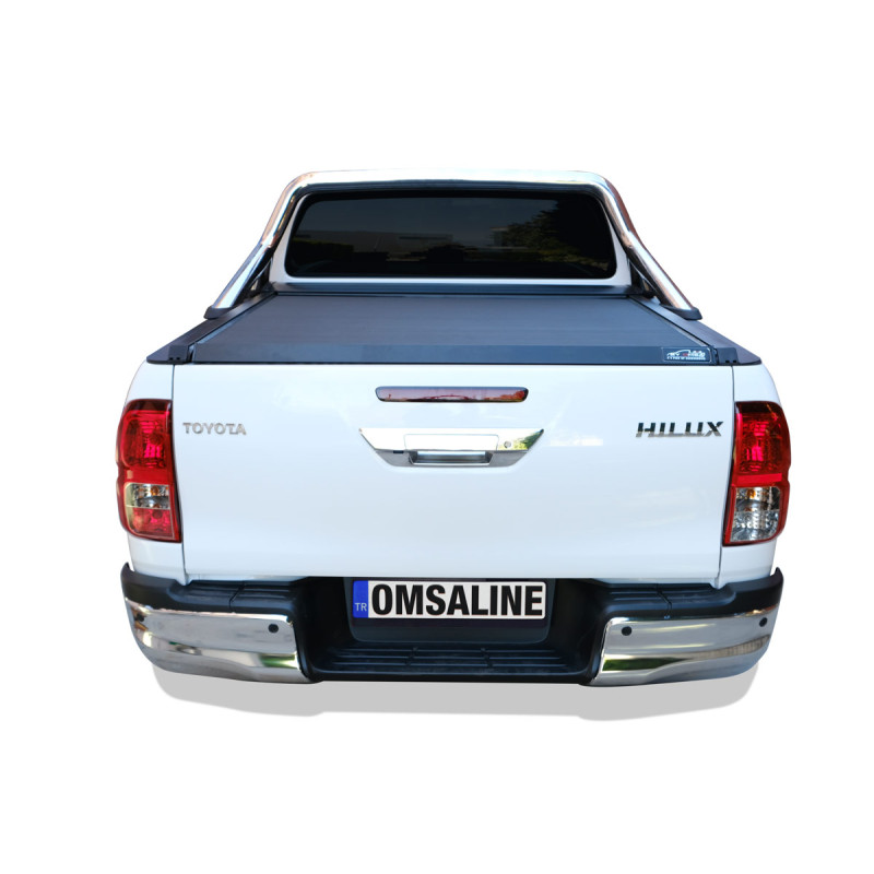 Toyota Hilux Omback Sürgülü Bagaj Kapama Orijinal Rollbar için Siyah 2015-2020 Arası