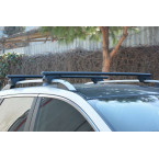 Toyota Rav4 Siyah Ara Atkı 2 Parça Bold Bar 96-112cm 2000-2013 Arası