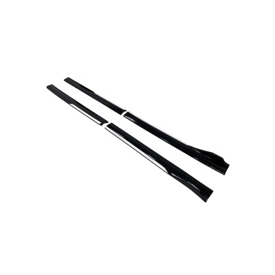 Universal Flaplı Marşpiyel Race Beyaz-Piano Black Abs