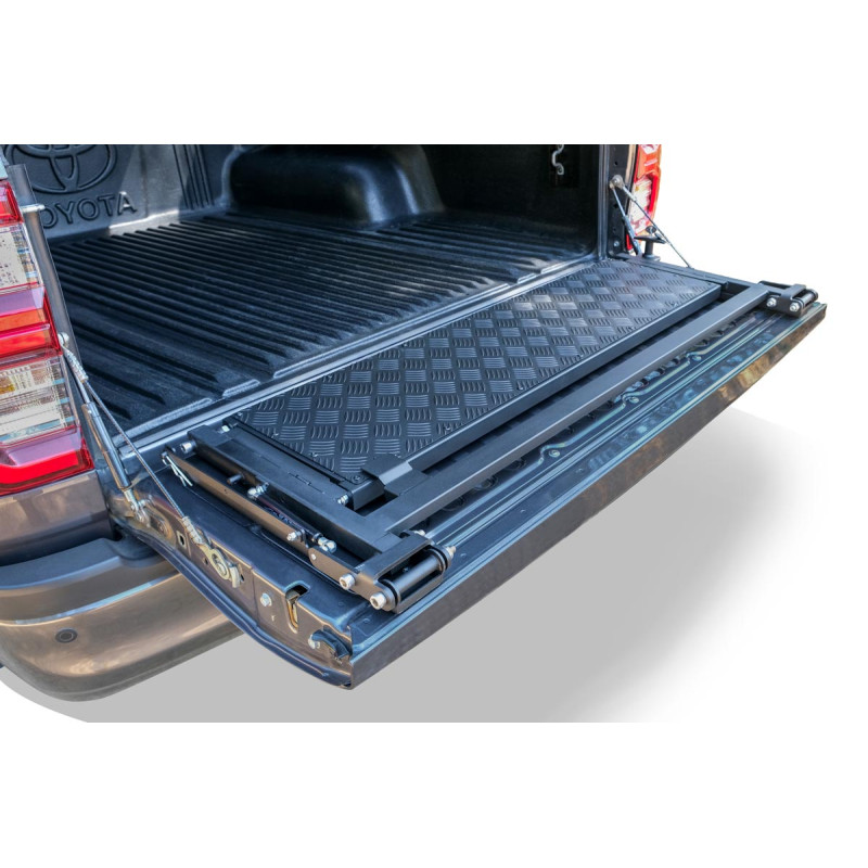 Universal Pick-Up Katlanır Kasa Basamağı Siyah