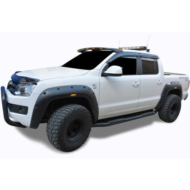 VW Amarok Ön Siperlik Ledli Mat Siyah 2010-2021 Arası