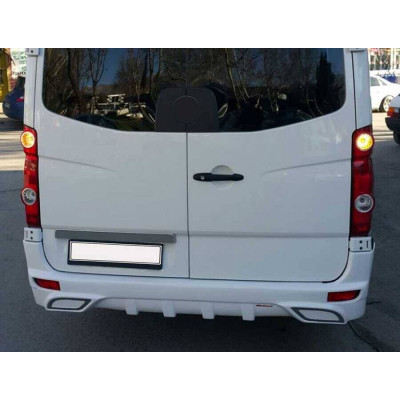 VW Crafter Arka Tampon Geçme Çift Egzoz 2012-2017 Arası