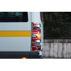 OMSA VW Crafter Krom Stop Çerçevesi 2 Parça Abs 2006-2017 Arası