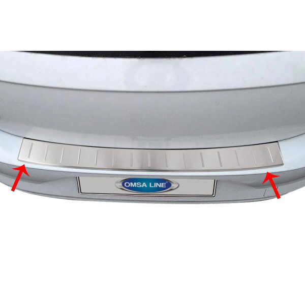 OMSA VW Polo Krom Arka Tampon Eşiği Taşlı 2017 ve Sonrası