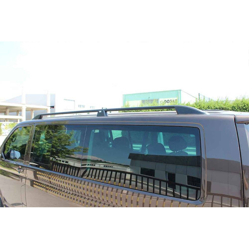 VW T6.1 Transporter Elegance Tavan Çıtası Siyah Uzun Şase 2020-2023 Arası