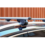VW Tiguan Ara Atkı Bold Bar Gri 2 Parça 97-119cm 2024 ve Sonrası
